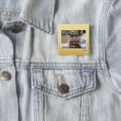 Badge Carré 5 Cm Sites intéressants (En situation)