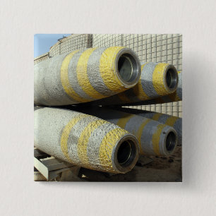 Badge Carré 5 Cm Six bombes GBU-12 sont dans un rack