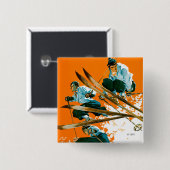 Badge Carré 5 Cm Ski Jumpers par Ski Weld (Devant & derrière)