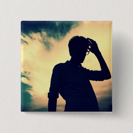 Badge Carré 5 Cm Skywide (Devant)