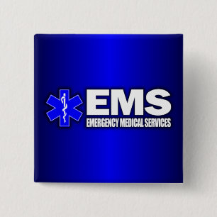 Badge Carré 5 Cm SME - Services médicaux de secours