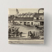 Badge Carré 5 Cm Smyth, propriétés Adams (Devant)