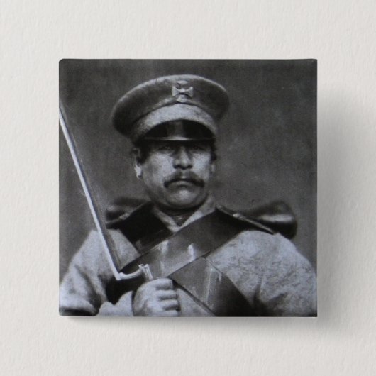 Badge Carré 5 Cm Soldat russe (Devant)