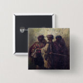 Badge Carré 5 Cm Soldats bulgares (Devant & derrière)