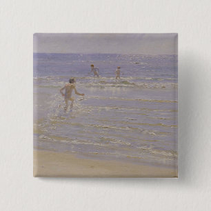 Badge Carré 5 Cm Soleil chez Skagen : Garçons nageant, 1892