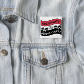 Badge Carré 5 Cm Solidarité avec le peuple d'Égypte (En situation)