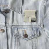 Badge Carré 5 Cm Sonoma, Californie 2 (En situation)