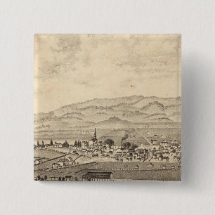 Badge Carré 5 Cm Sonoma et Marin District Agricultural Society