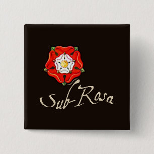 Badge Carré 5 Cm Sous-Rosa