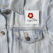 Badge Carré 5 Cm Sous Rosa (En situation)