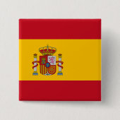 Badge Carré 5 Cm Spain Flag (Devant)