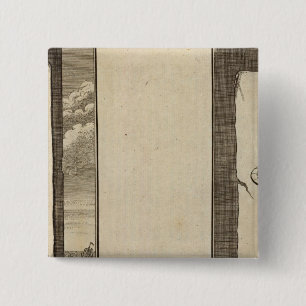 Badge Carré 5 Cm Sphère artificielle