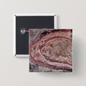 Badge Carré 5 Cm Spider Crater, Australie occidentale (Devant & derrière)