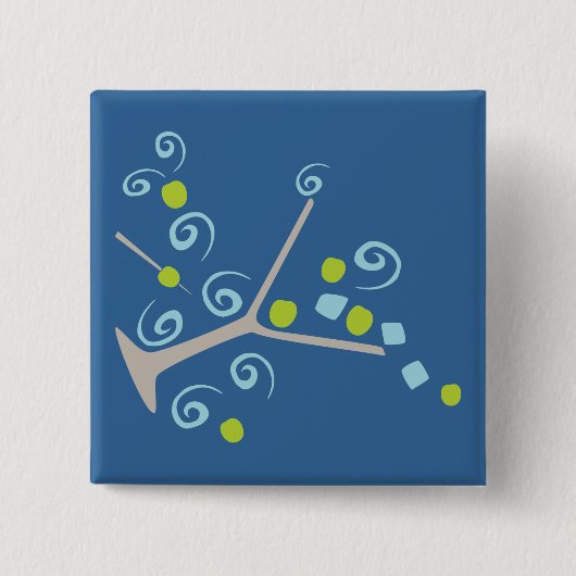 Badge Carré 5 Cm Spilltini (Devant)