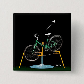 Badge Carré 5 Cm Spokes Petra Gliff Square Button