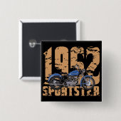 Badge Carré 5 Cm Sportster 1952 (Devant & derrière)