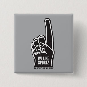 Badge Carré 5 Cm Sportz 2