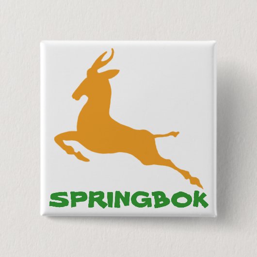 Badge Carré 5 Cm Springbok (Devant)