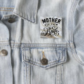Badge Carré 5 Cm -Square Button (En situation)