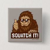 Badge Carré 5 Cm Squatch (Devant)