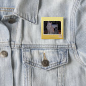 Badge Carré 5 Cm squidz de l'AMI de diz (En situation)