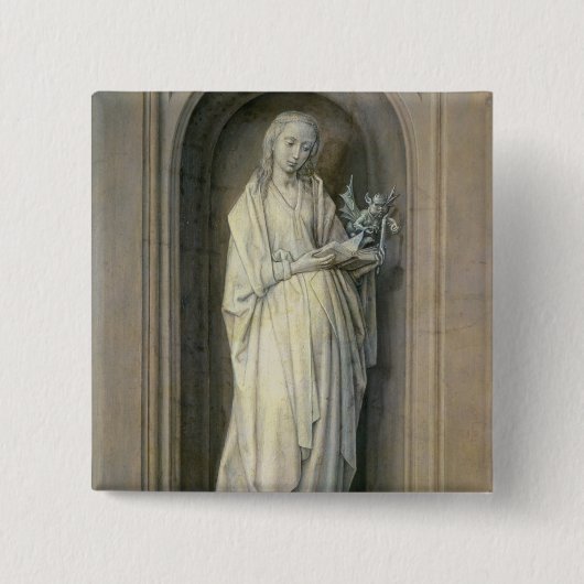 Badge Carré 5 Cm St Genevieve, c.1479 (Devant)