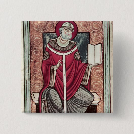 Badge Carré 5 Cm St Gregory (Devant)