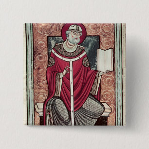 Badge Carré 5 Cm St Gregory