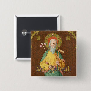 Badge Carré 5 Cm St. Joseph (SAU 35)