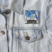Badge Carré 5 Cm St Louis (En situation)