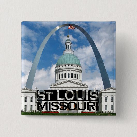 Badge Carré 5 Cm St Louis (Devant)