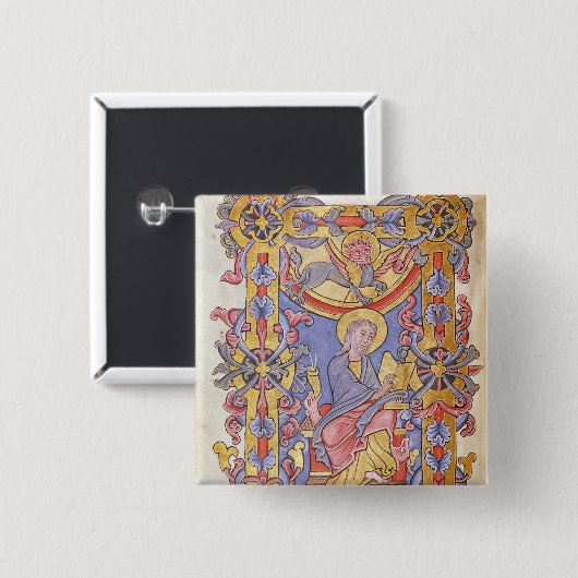 Badge Carré 5 Cm St Mark (Devant & derrière)