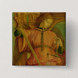 Badge Carré 5 Cm St Michael