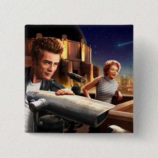 Badge Carré 5 Cm Stargazers 2 (Devant)