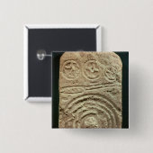 Badge Carré 5 Cm Stele découpé (Devant & derrière)