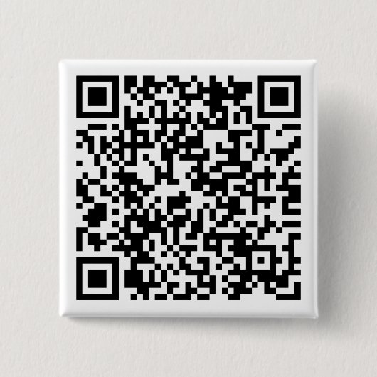 Badge Carré 5 Cm Sticker Carré personnalisé QR Code personnalisé (Devant)