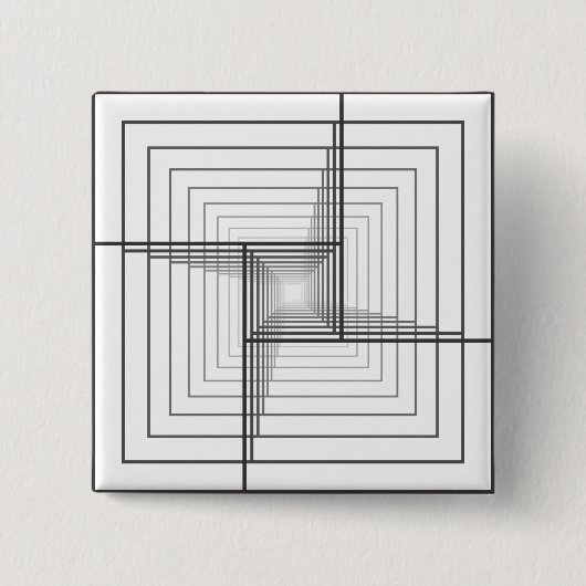 BADGE CARRÉ 5 CM STRUCTURE 3D (Devant)