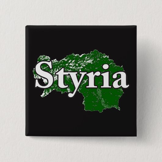 Badge Carré 5 Cm Styria - Steiermark (Devant)
