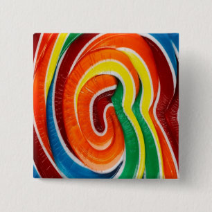 Badge Carré 5 Cm Sucette