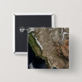 Badge Carré 5 Cm Sud-Ouest des États-Unis (Devant & derrière)