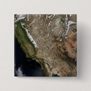 Badge Carré 5 Cm Sud-Ouest des États-Unis