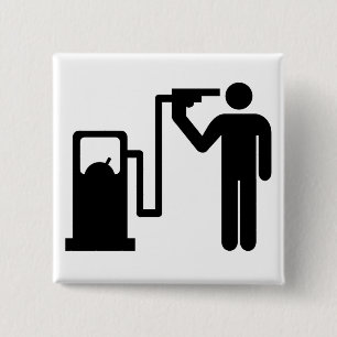 Badge Carré 5 Cm Suicide par essence