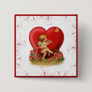 Badge Carré 5 Cm Suilow Your Heart