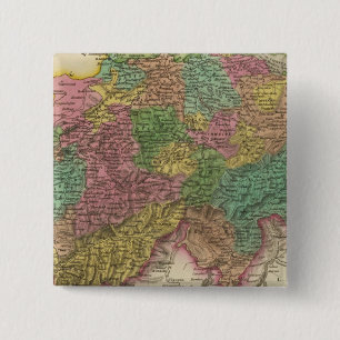 Badge Carré 5 Cm Suisse 14