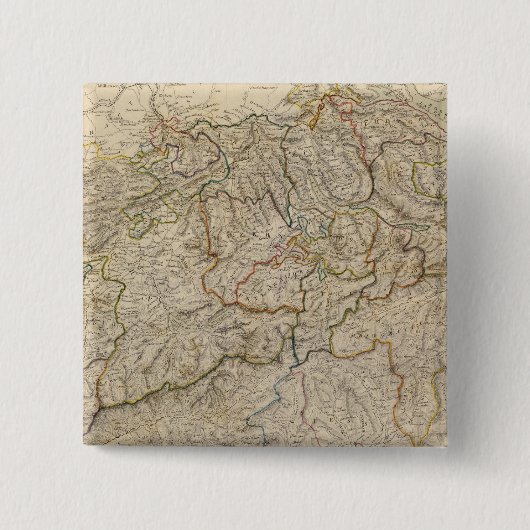 Badge Carré 5 Cm Suisse 7 (Devant)