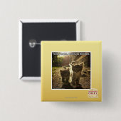 Badge Carré 5 Cm Suivez-moi enfant (Devant & derrière)