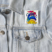 Badge Carré 5 Cm Sundance (En situation)