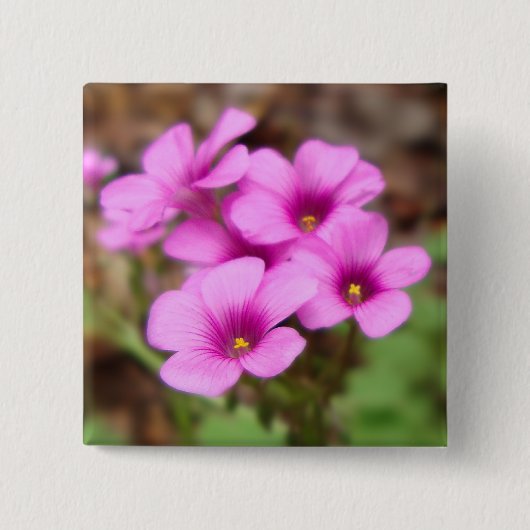 Badge Carré 5 Cm Sur le bouton Ma porte (Devant)