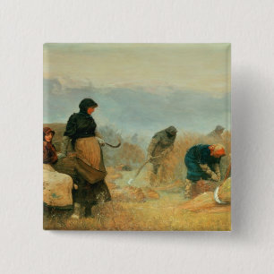 Badge Carré 5 Cm Sur les marais, 1878