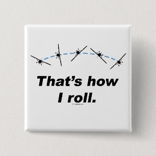 Badge Carré 5 Cm Surfacez comment je roule